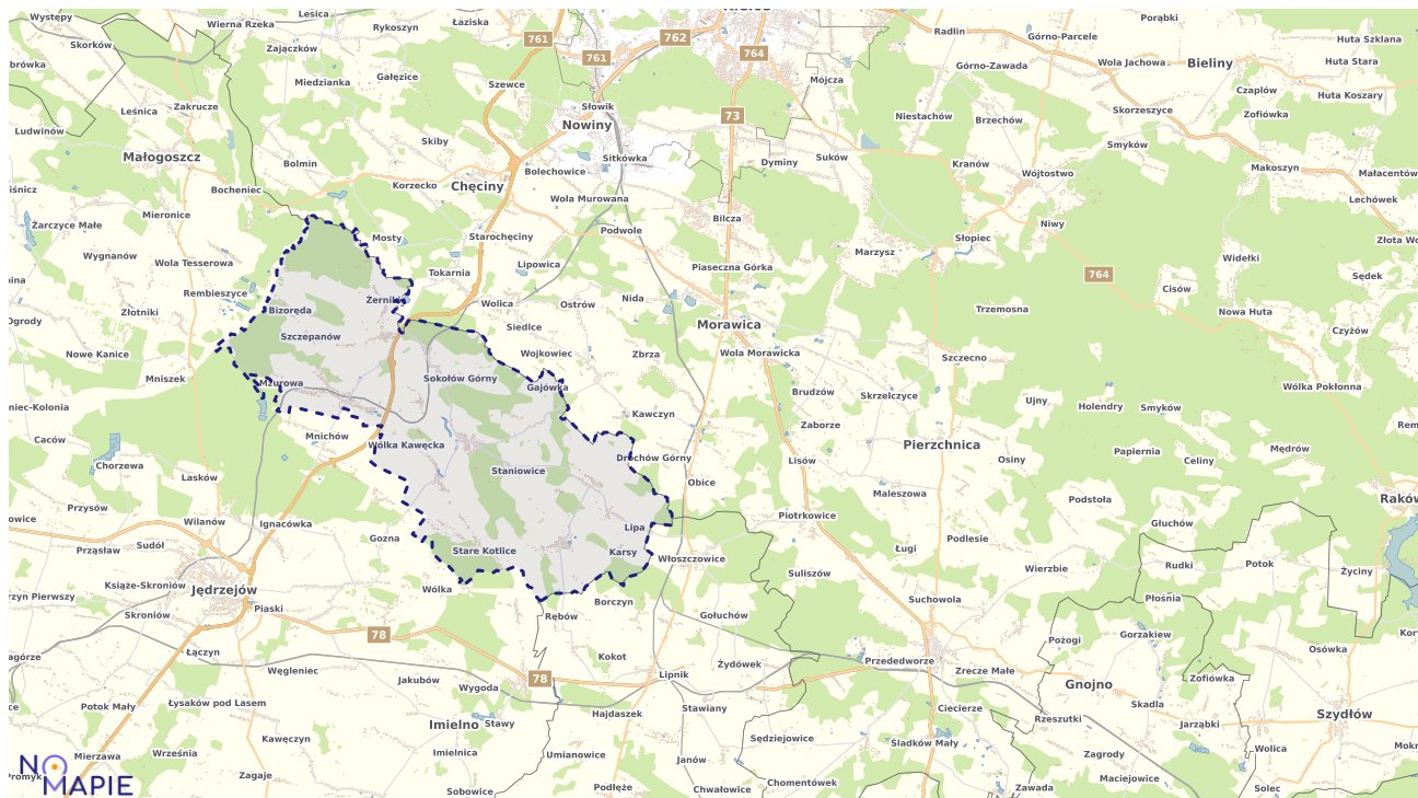 Mapa Geoportal Sobków